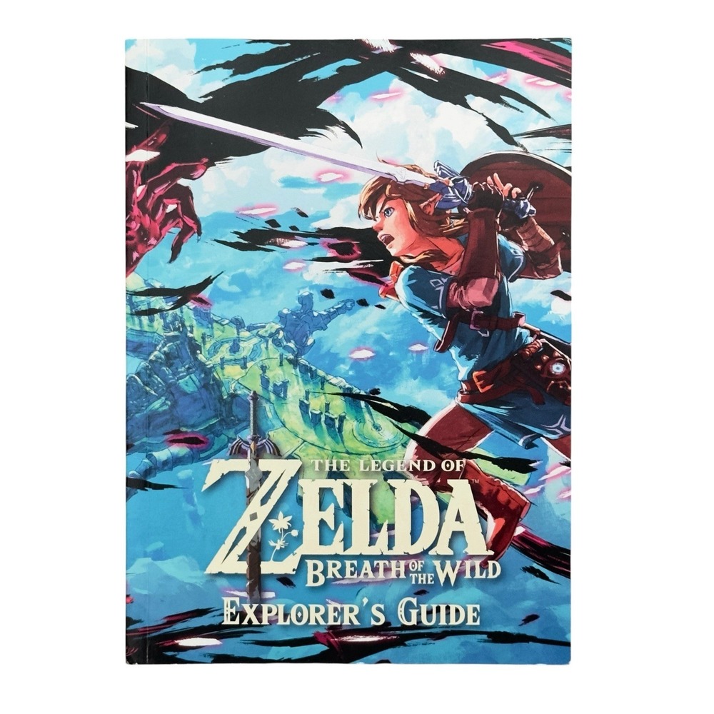 Nintendo The Legend Of Zelda Breath Of The Wild Explorer's Guide Book Only